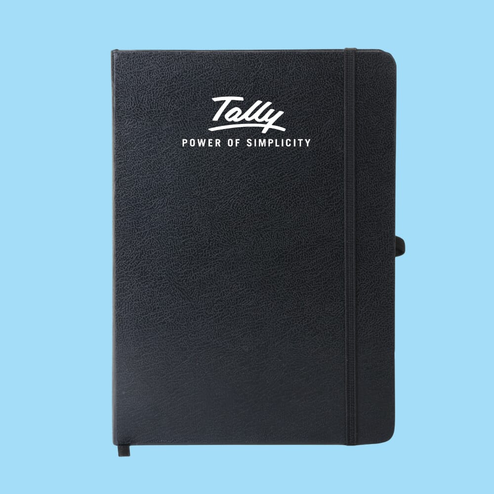 Writo Notebook- Black- A5- 160